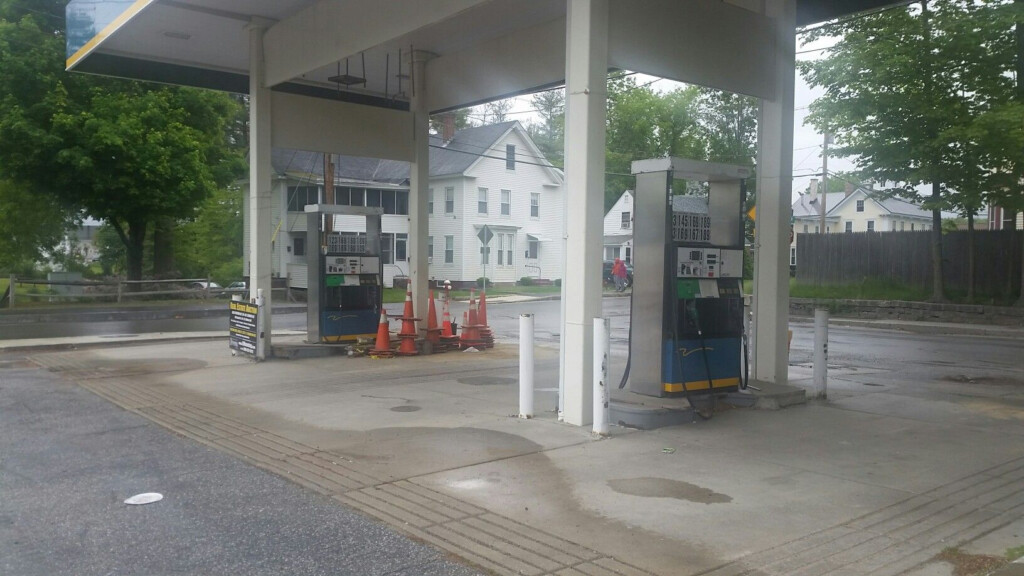 Abandoned Gas Station Milford NH Milford Gas Station Abandoned