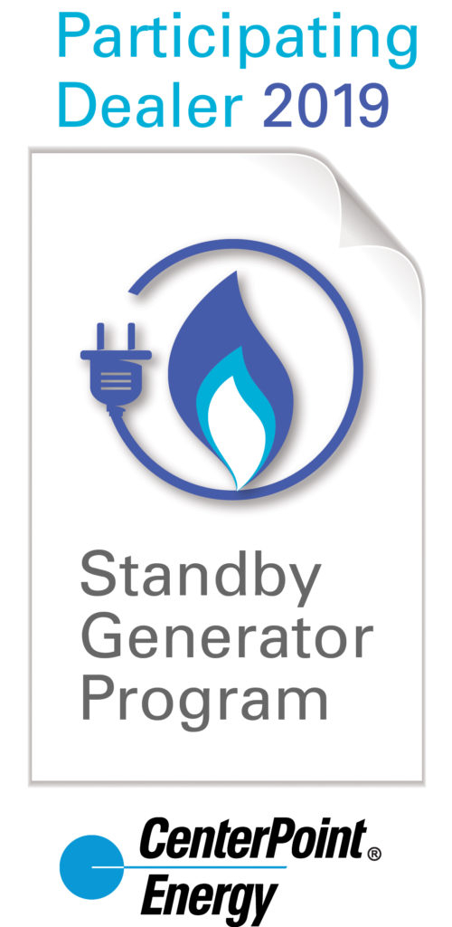 CenterPoint Energy Natural Gas Standby Generator Program Backup 