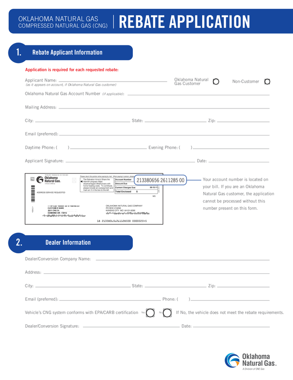 Fill Free Fillable Oklahoma Natural Gas PDF Forms