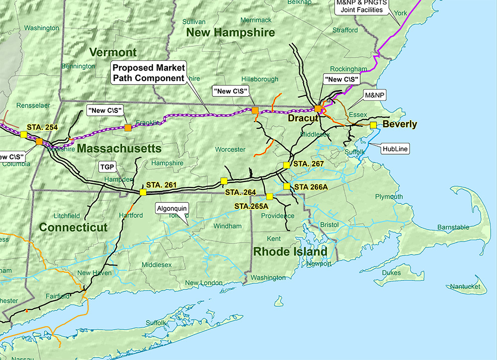 Gas Pipeline To Go Through N H Bypass Central Mass Worcester 