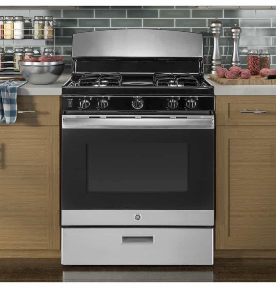 GE Stainless Steel Gas Range Giveaway Steamy Kitchen Recipes Giveaways