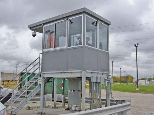 Guard Booth Northshore Gas Chicago IL