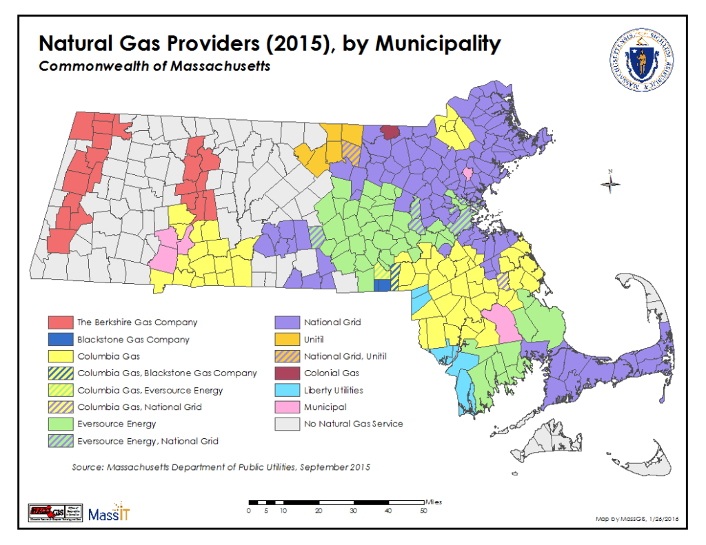 Massachusetts Electric Utility Map Tourist Map Of English