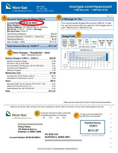 Nicor Gas Bill Pay For Illinois Customers Green Mountain Energy