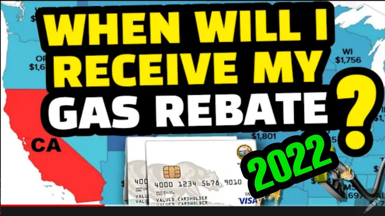 STIMULUS CHECK CALIFORNIA WHEN WILL I RECEIVE MY GAS REBATE How You 