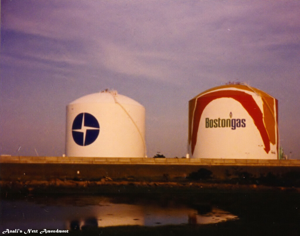 Throwback Thursday Boston Gas Tanks 1991 tbt CoritaKent Anali s 