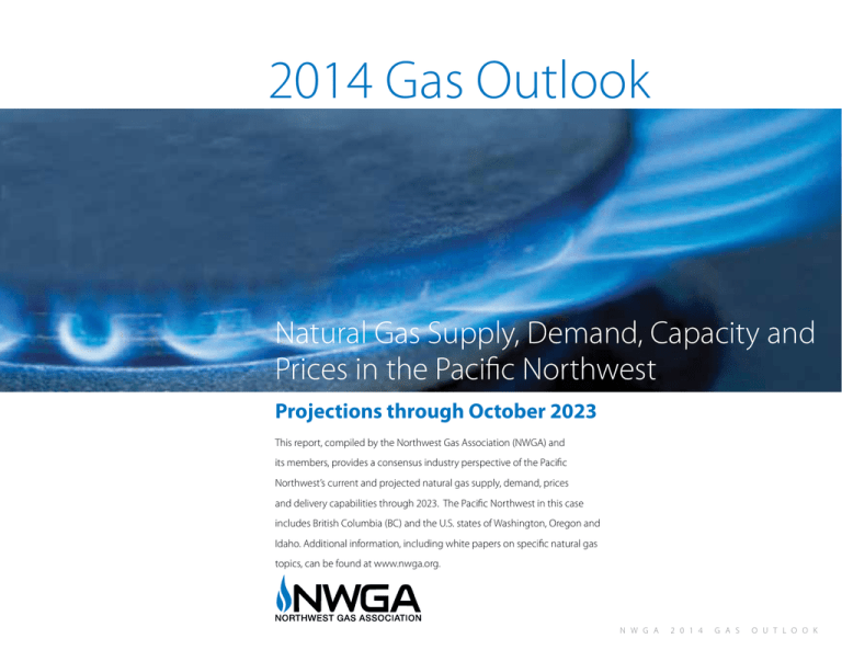 2014 Gas Outlook Northwest Gas Association