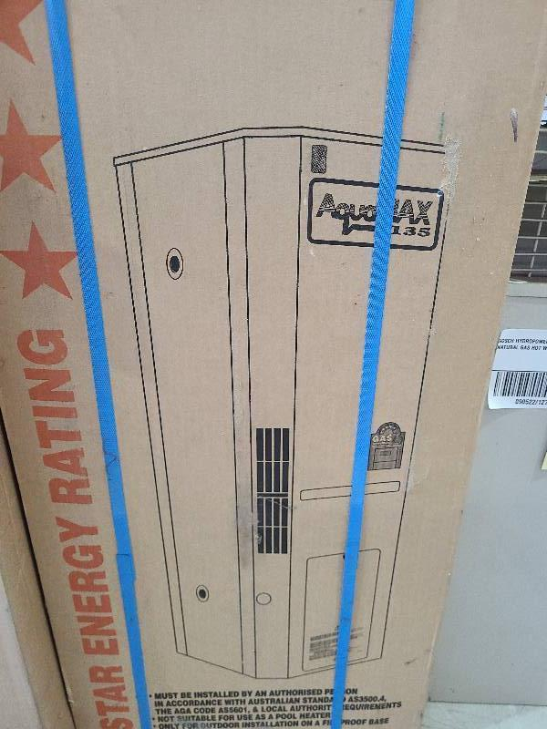 AQUAMAX NATURAL GAS STORAGE WATER HEATER 135NG 135 LITRE Fowles 