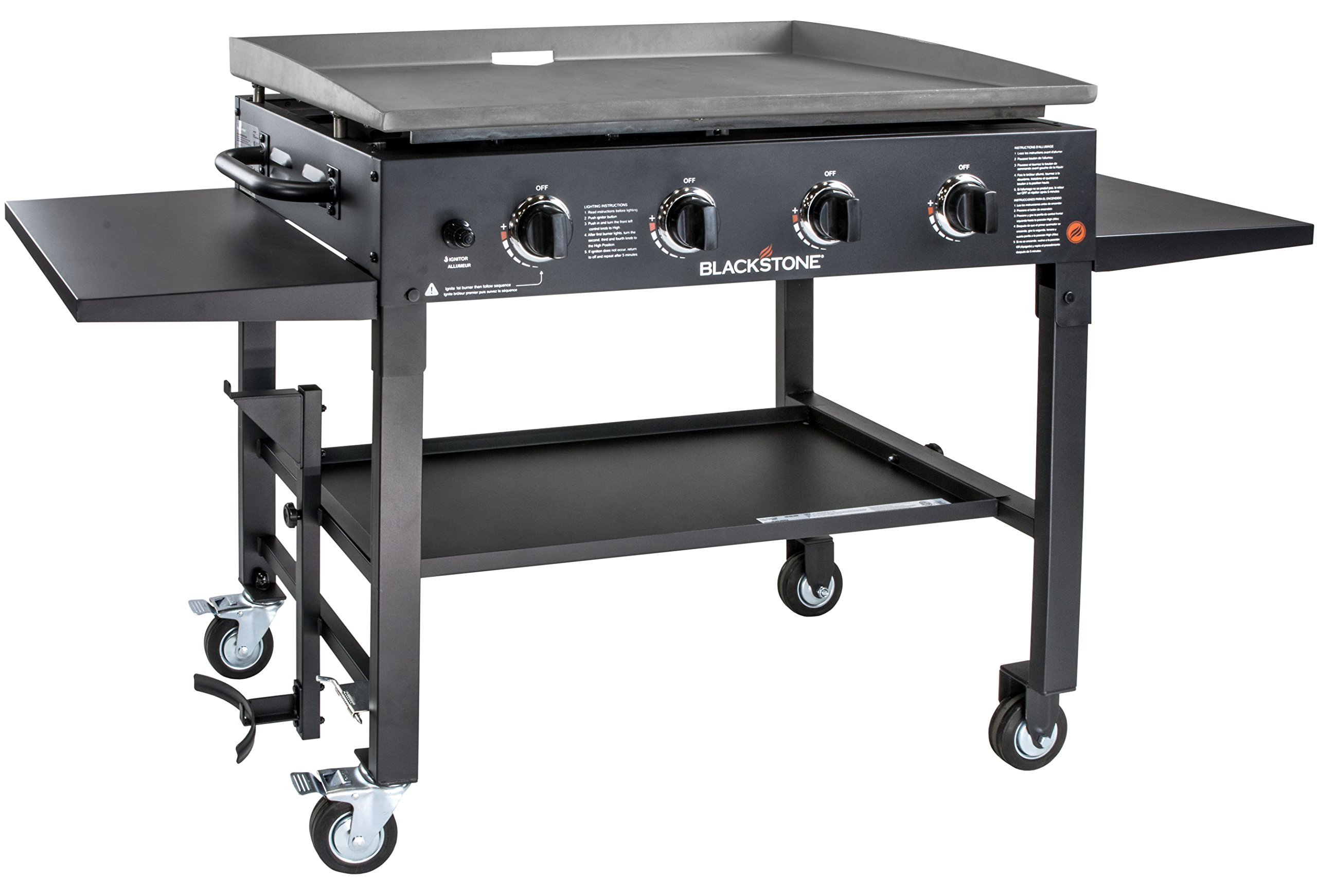 Blackstone 36 Inch Outdoor Flat Top Gas Grill Griddle Station 4