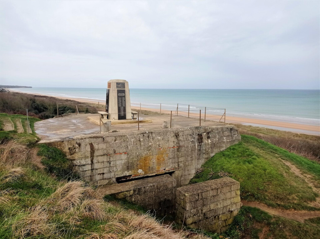 Bunkers Omaha Beach Colleville sur mer Film France