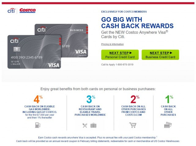 Costco Anywhere Visa Card By Citi CostcoRebate