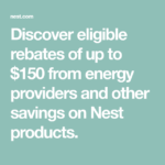 Discover Eligible Rebates Of Up To 150 From Energy Providers And Other