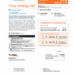 Electric Bill PSE G Gas Bill Cps Energy Bills