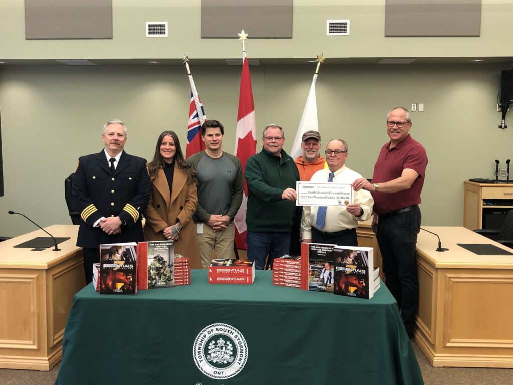 Enbridge Gas Assists South Stormont Fire And Rescue In Supporting 