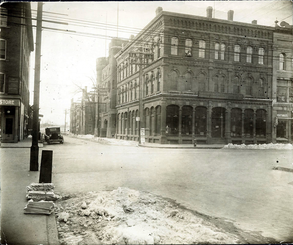 Essex St South Side From Amesbury St 2 Copies Armory Lawrence Gas 