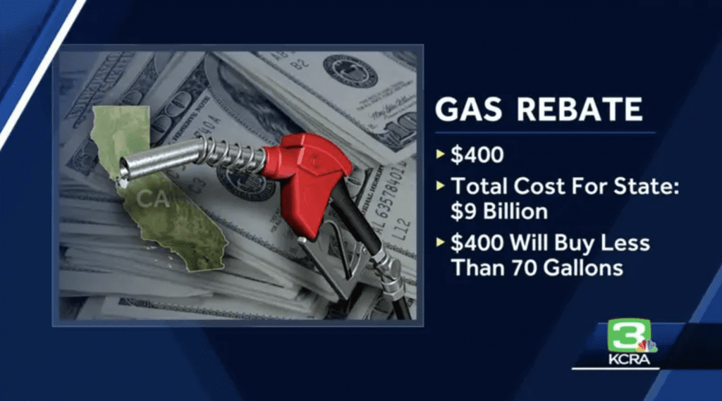 GAS REBATE CALIFORNIA MCTR DEBIT CARD CALIFORNIA MIDDLE CLASS TAX Gas