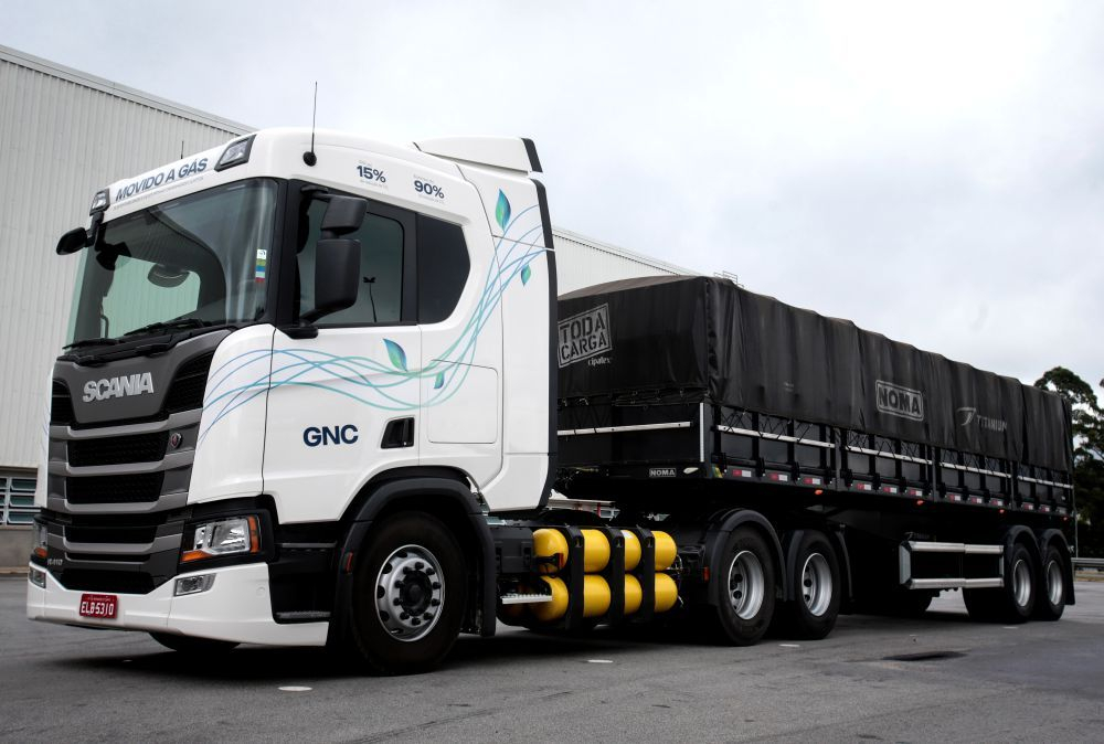 GasNet O Site Do G s Natural E GNV Scania R 410 Com Motor A G s 