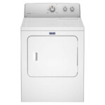 Maytag 7 0 Cu Ft 120 Volt White Gas Vented Dryer With Wrinkle Control