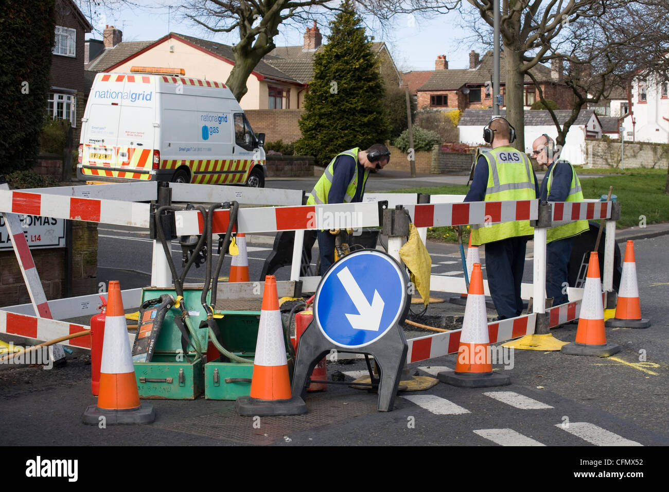 National Grid Gas Leak Repair And Installation Liverpool Merseyside 