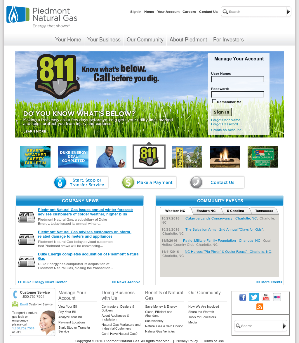 Piedmont Natural Gas Phone Number Greensboro Nc Change Comin