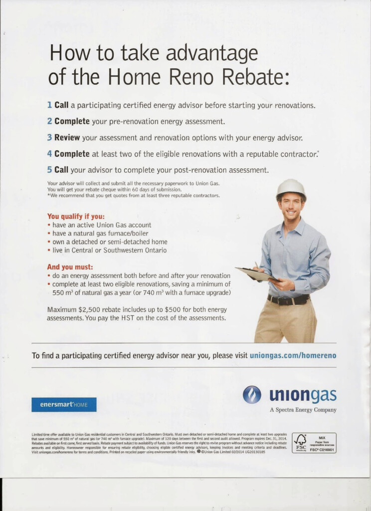 Winter Wonderland Home Renovations Rebate From Union Gas